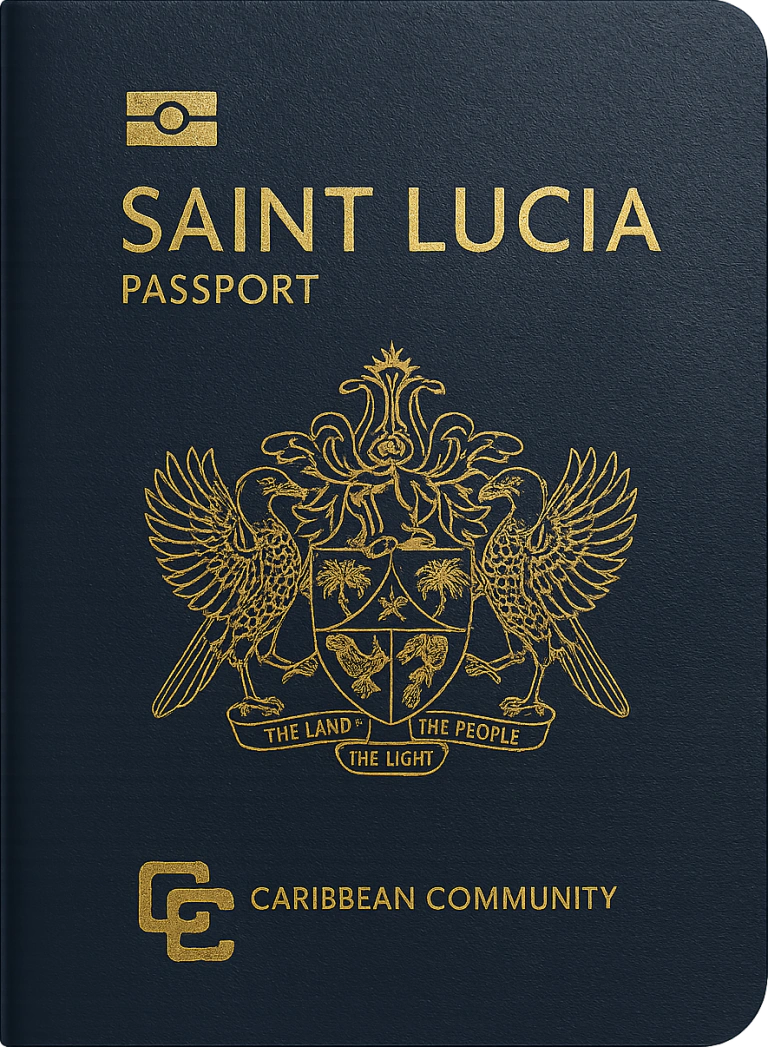 Reisepass von St. Lucia